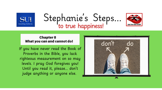 Chapter 8 - What you can and cannot do!