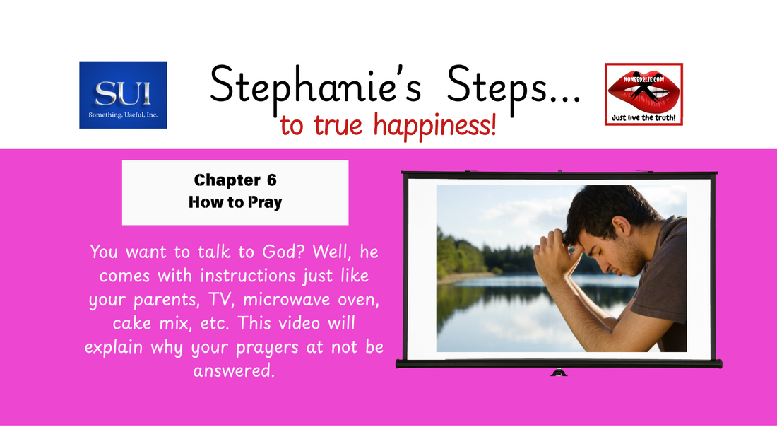 Chapter 6 - How to pray. Why two different prayers? Marriage Questionnaire