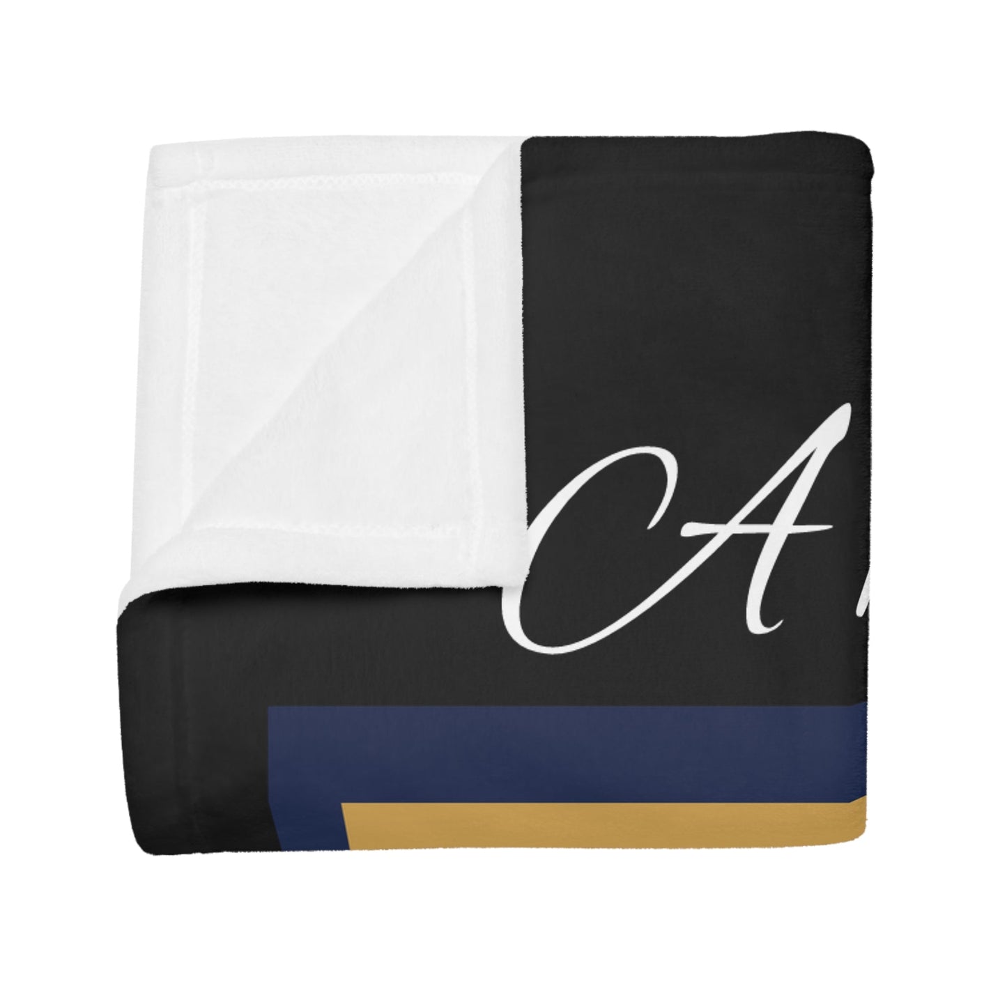 Plush Fleece Blanket - A Happy Life