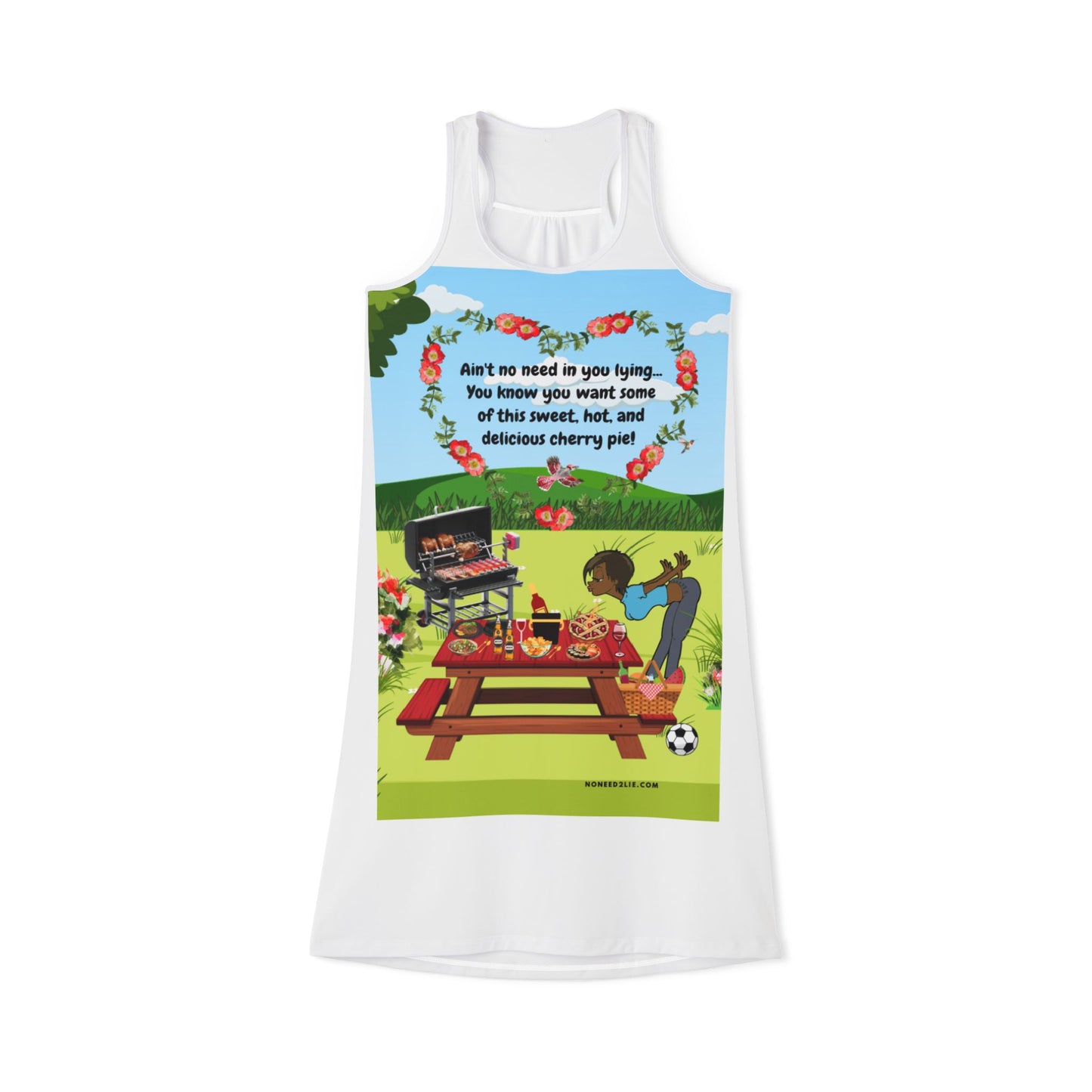 Cherry Pie Women's Racerback Dress