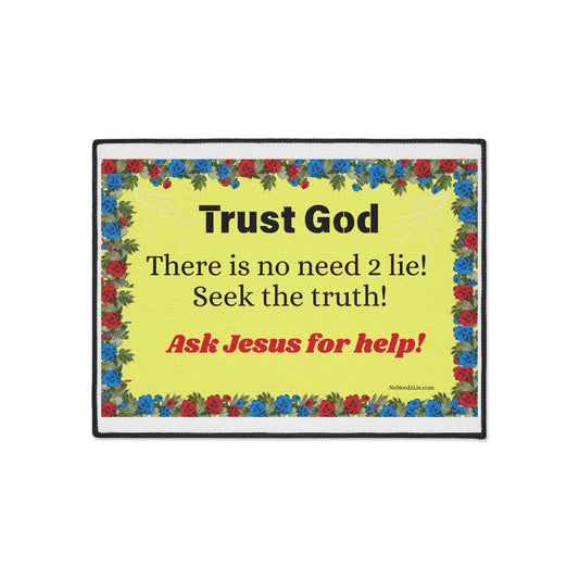 Heavy Duty Floor Mat - Seek the truth!