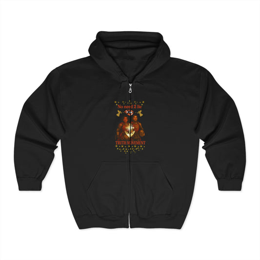 Armored Truth Motivation Zip-Up Hoodie