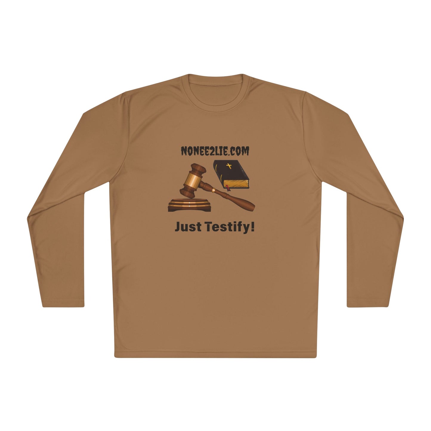 Just Testify! Lightweight Long Sleeve Tee: