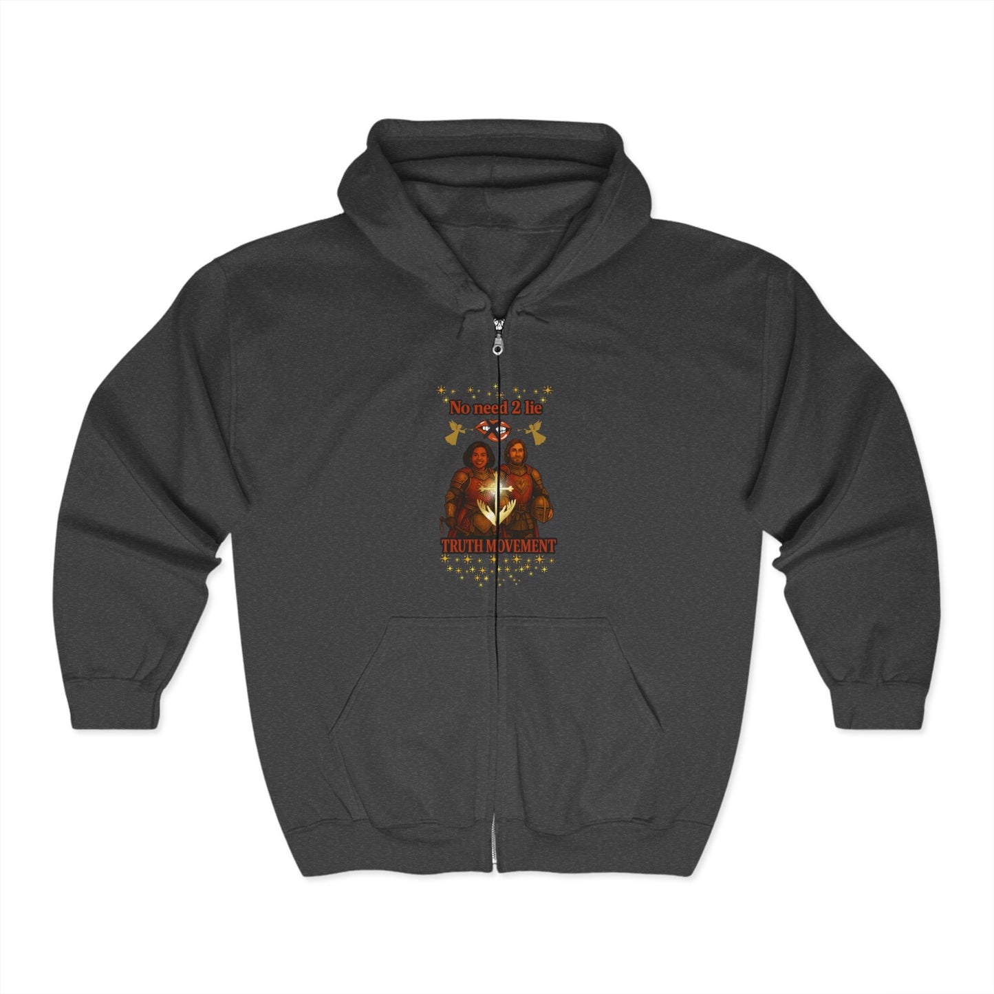 Armored Truth Motivation Zip-Up Hoodie