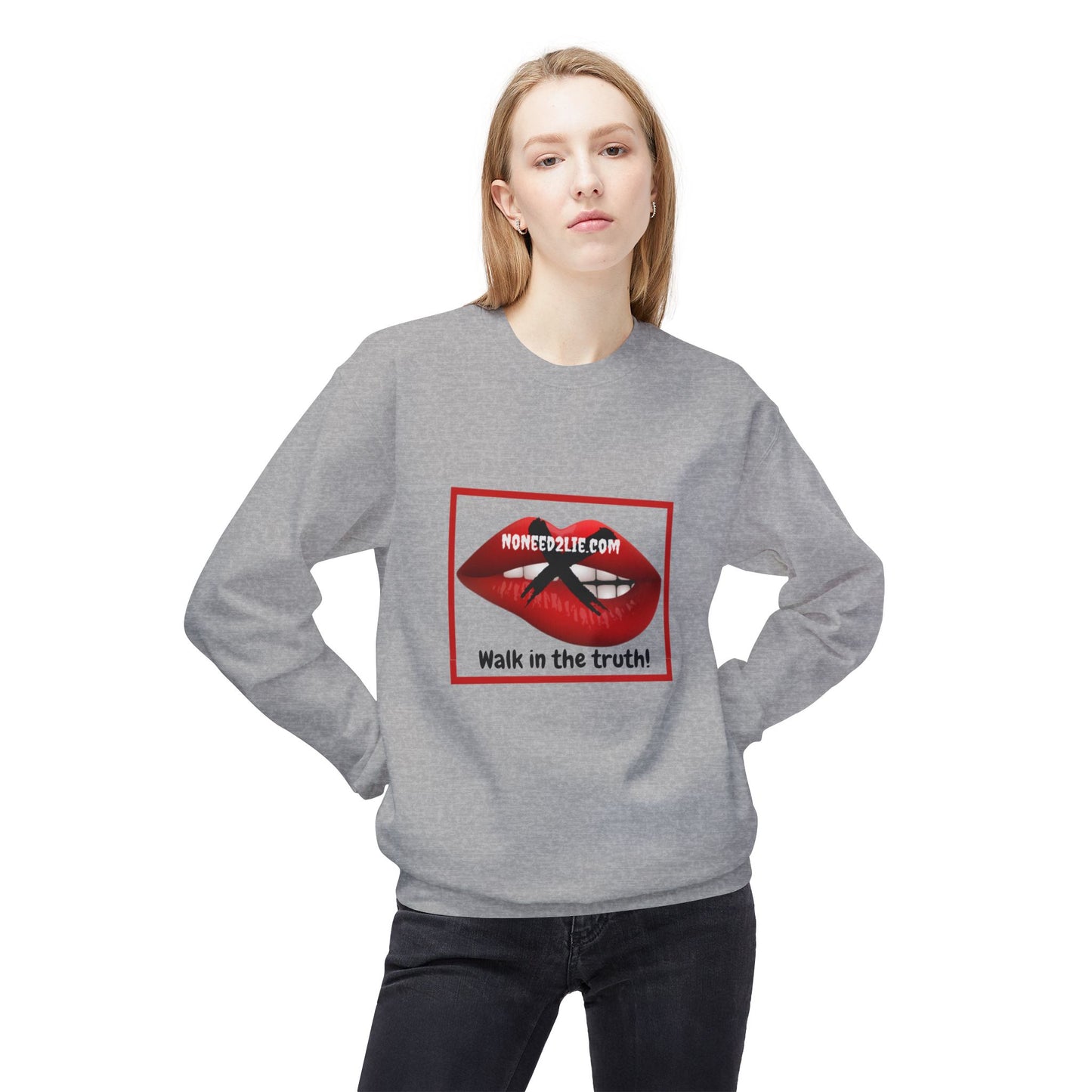 Unisex Midweight Softstyle Fleece Crewneck Sweatshirt