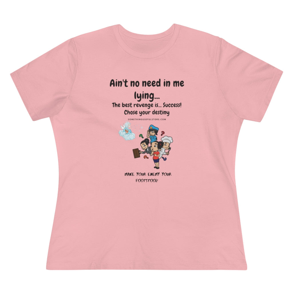 The best revenge is success | Women's Premium Tee