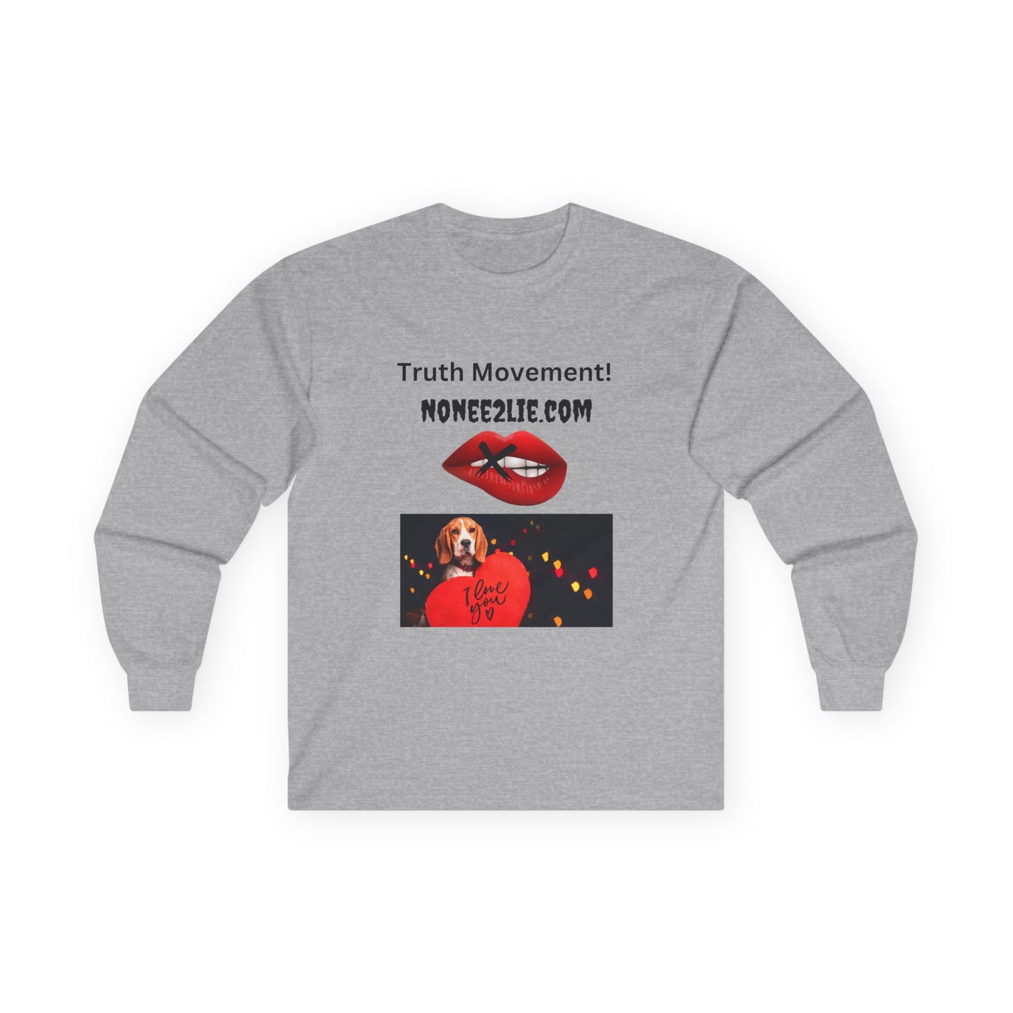 Love my dog- Unisex Ultra Cotton Long Sleeve Tee