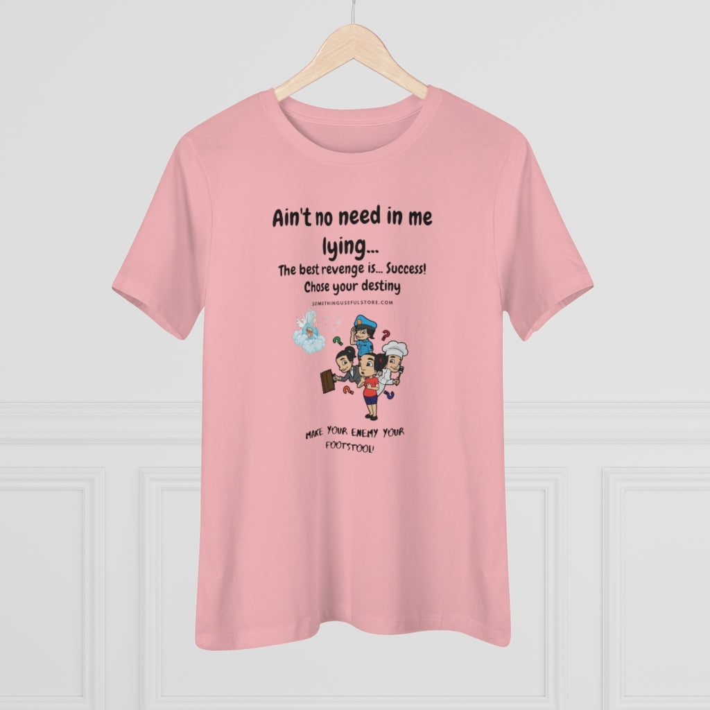 The best revenge is success | Women's Premium Tee