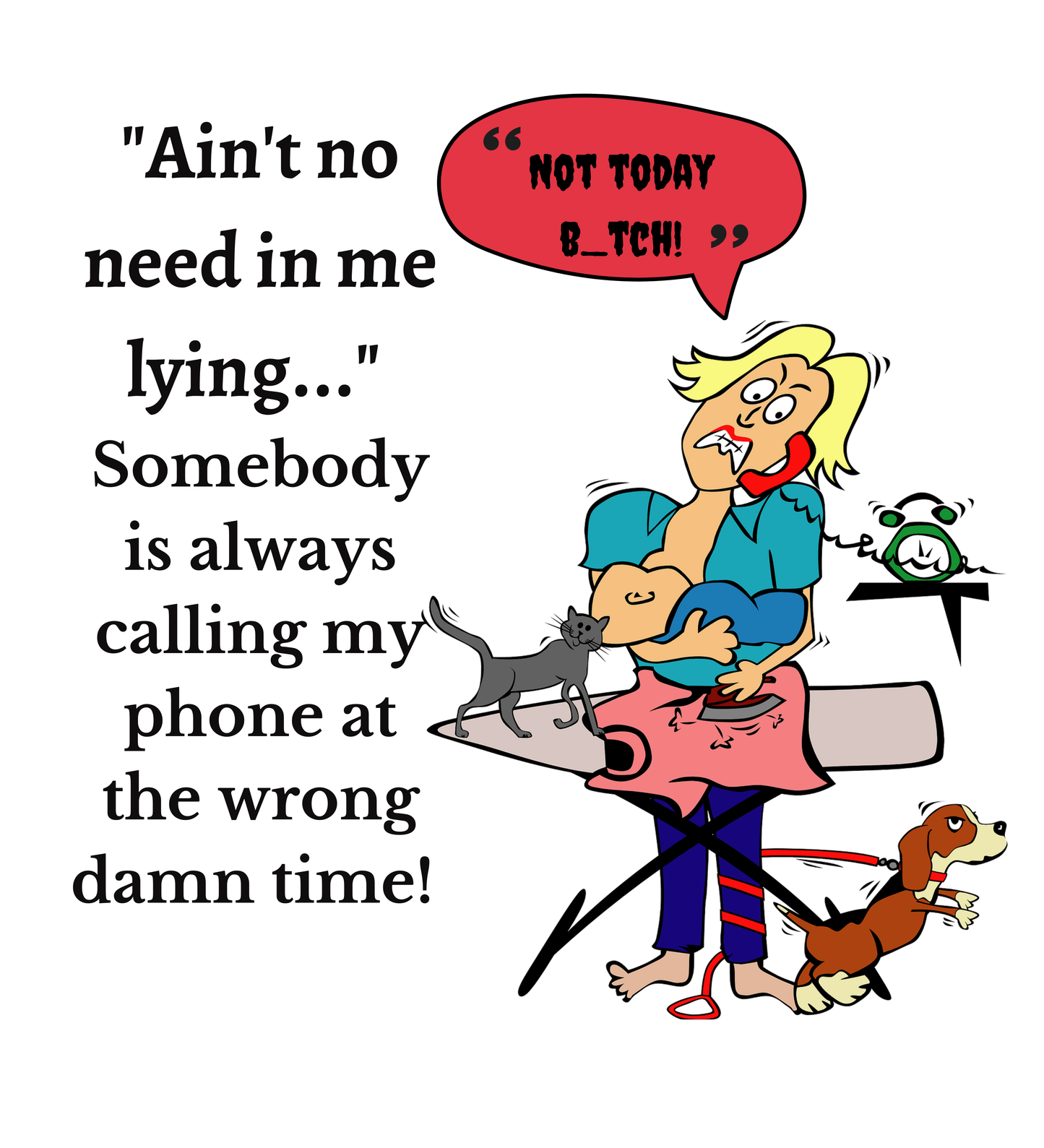 Calling at the wrong time!