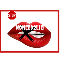 Zip Hooded Sweatshirt- No Need 2 Lie