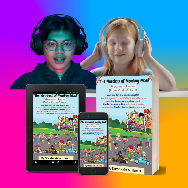 Family 'Comedy, Adventure and Mystery Book -The Wonders of Monkey Mac!