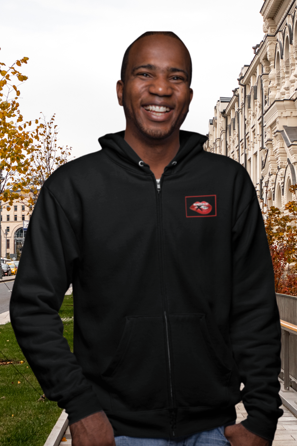 Zip Hooded Sweatshirt- No Need 2 Lie