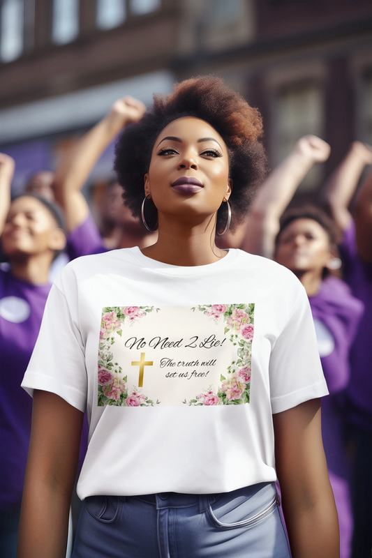 Women's Heavy Cotton Tee -The truth will set you free