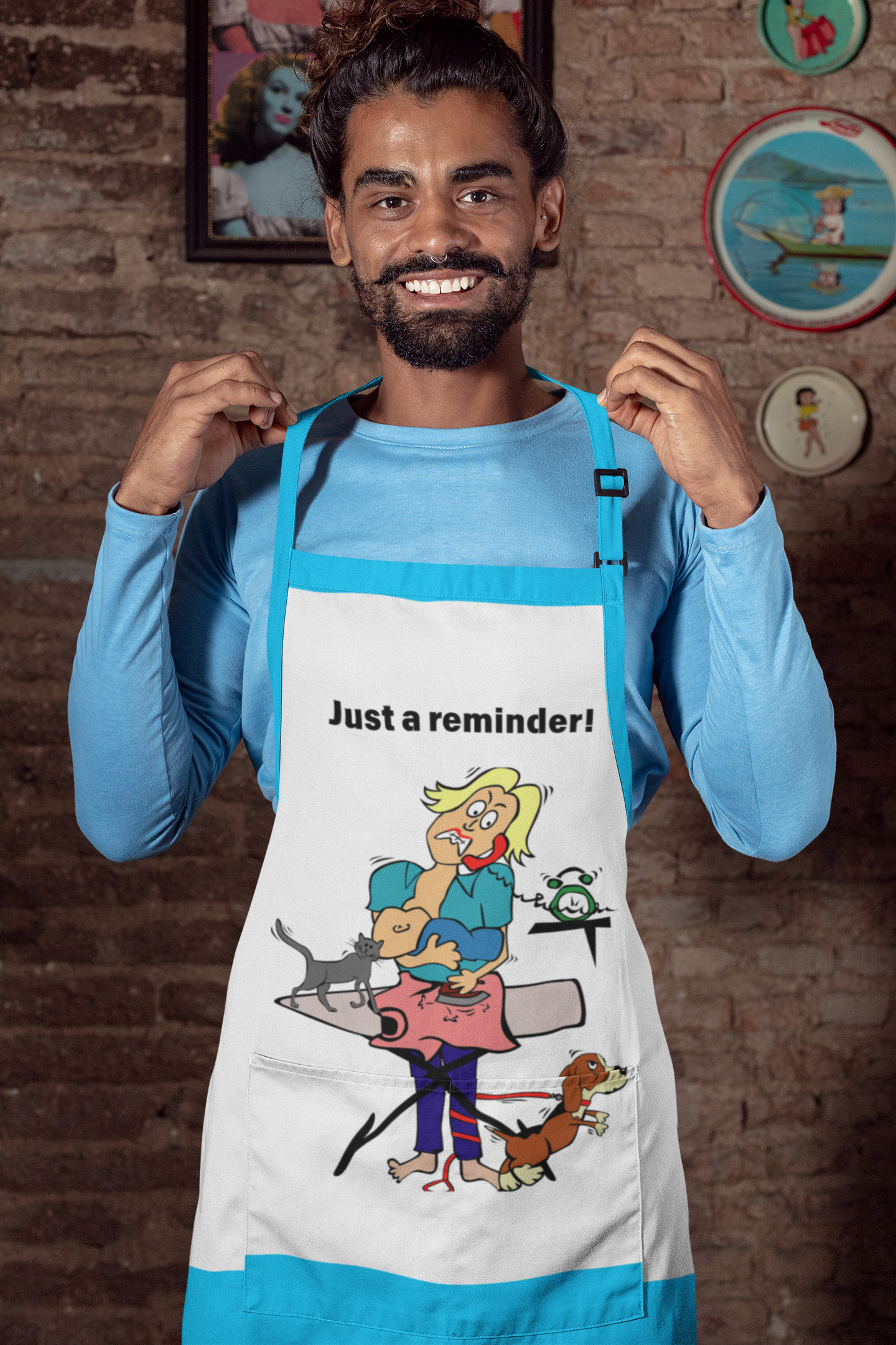 Apron for men too!