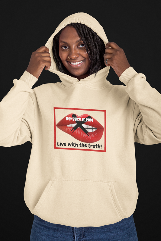 Hooded Sweatshirt -Live with the truth!