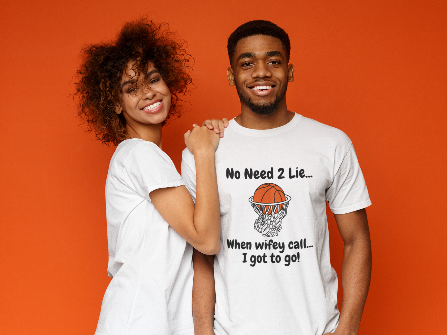 Unisex Cotton Crew Tee- When wifey call, I got to go!