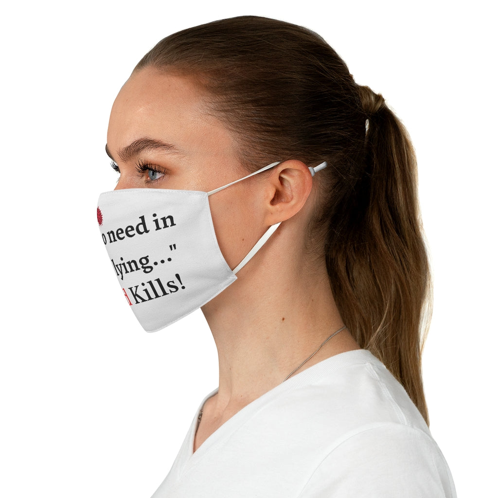 Fabric Face Mask - Covid Kills