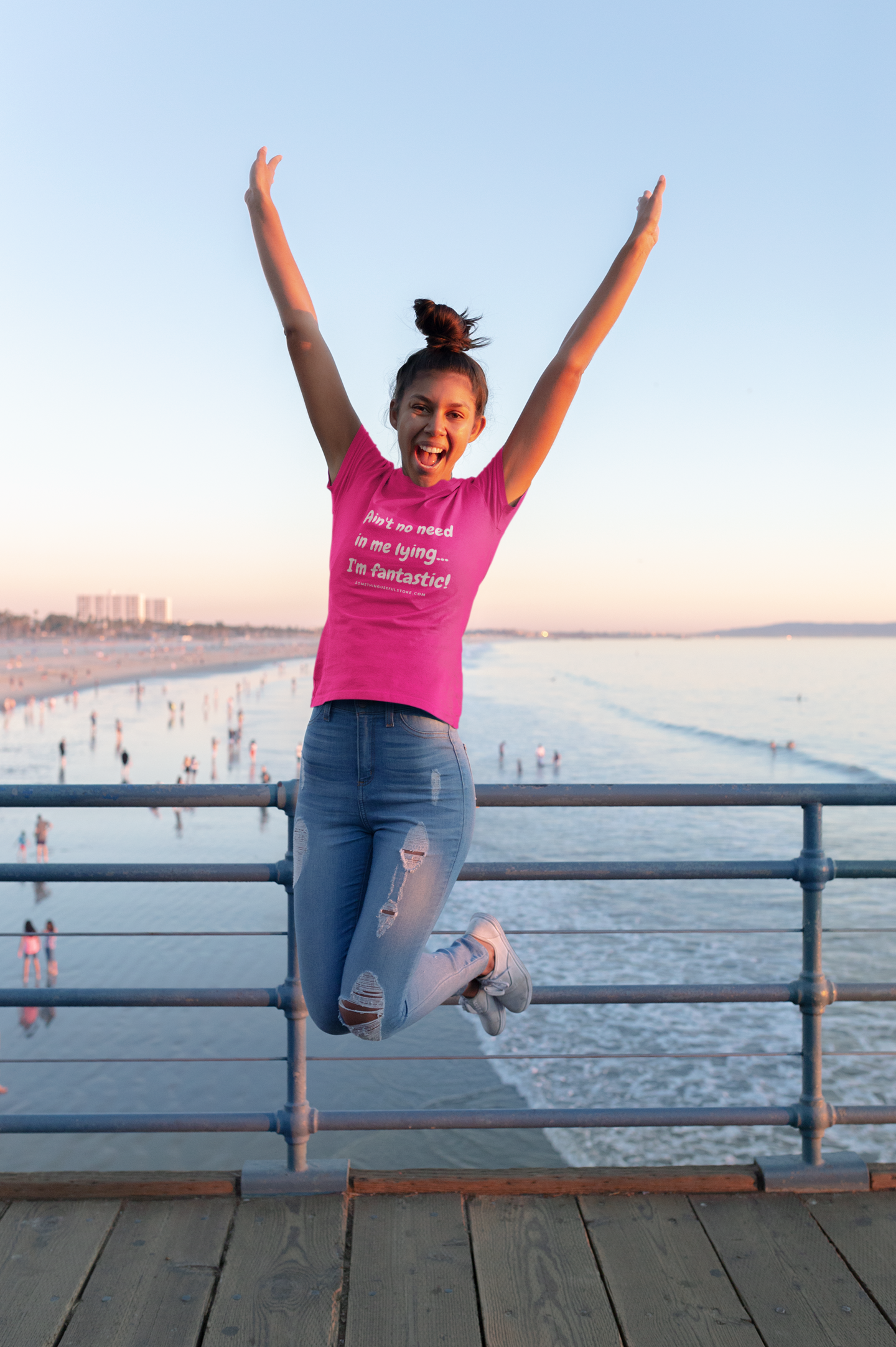 Unisex Jersey Short Sleeve Tee - "I'm fantastic!"